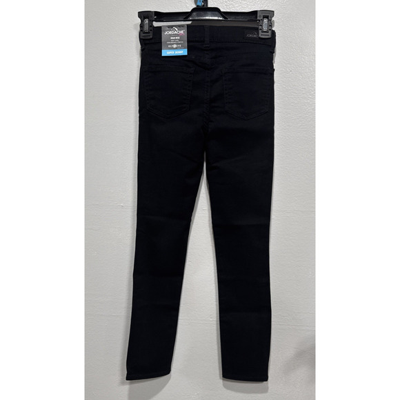 Jordache Girls Super Skinny Jeans High Rise Adjustable Waist Pants Size 8 Black - Picture 2 of 12
